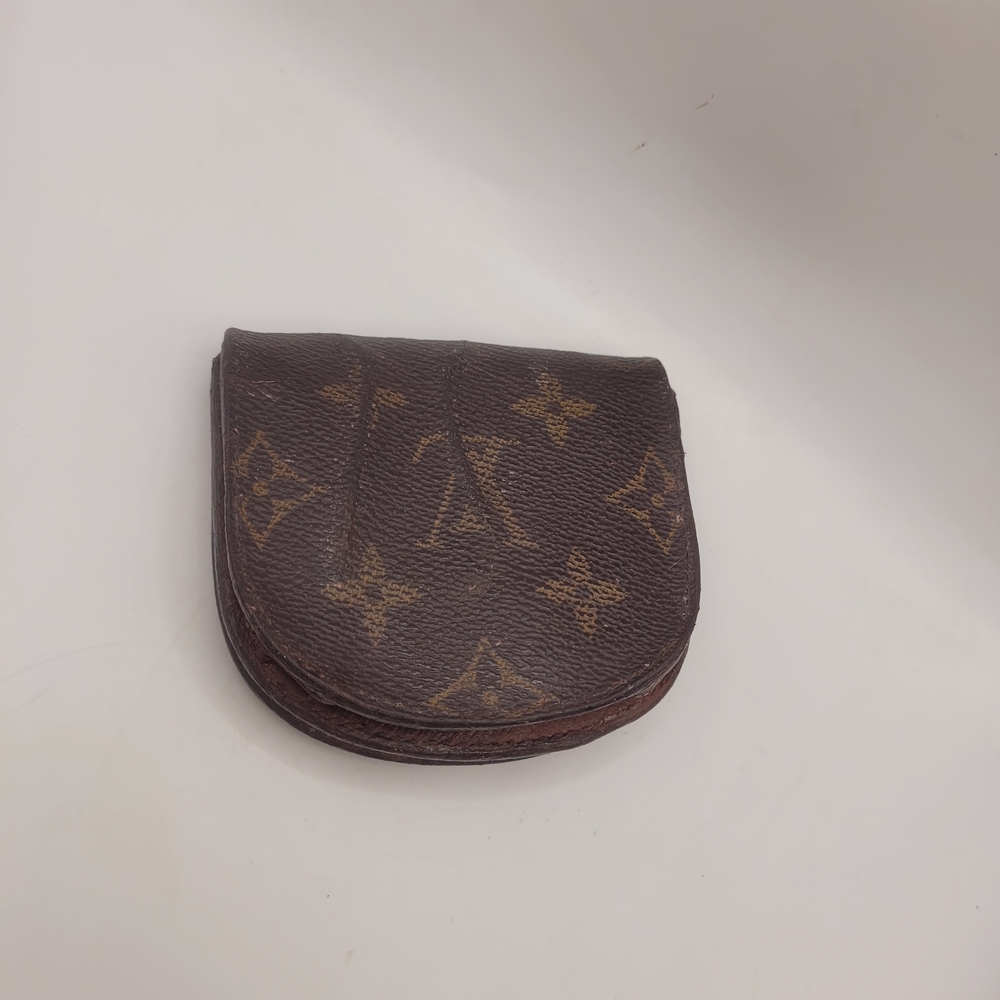 Louis Vuitton Monogram Purse Gousset Coin Wallet - Picture 2 of 5